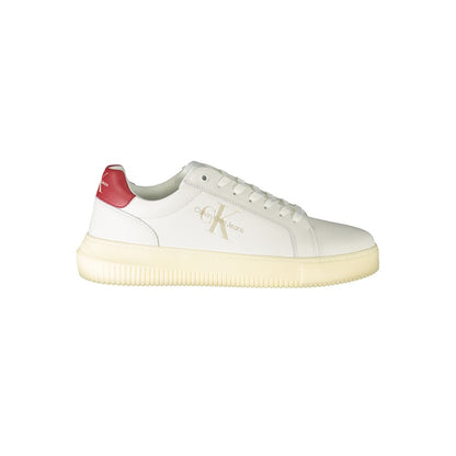 Calvin Klein White Polyester Sneaker