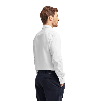 Ballantyne White Cotton Men's Shirt