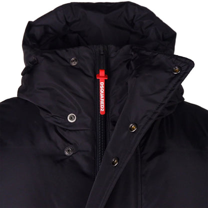 Dsquared² Black Nylon Men Jacket