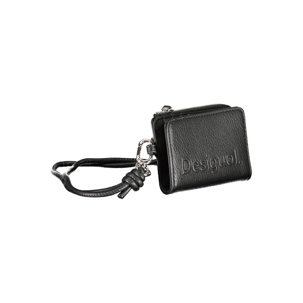 Desigual Black Polyethylene Wallet