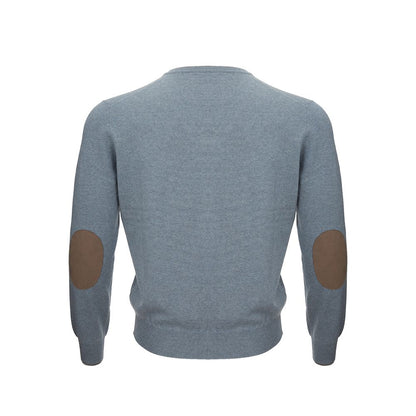 Gran Sasso Elegant Cashmere Sweater in Chic Gray