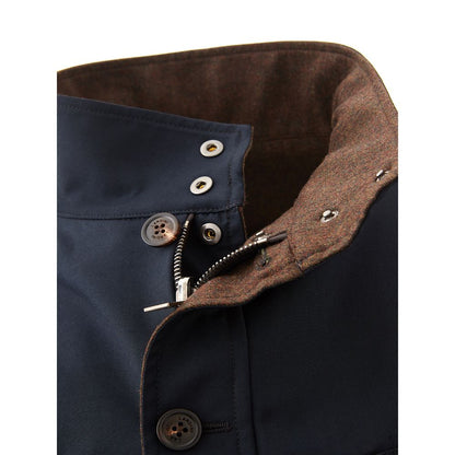 Lardini Elegant Wool Blue Jacket for Men