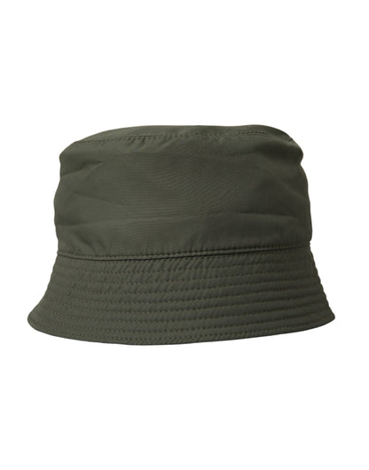 Dolce & Gabbana Army Green Polyester Cap Bucket Hat Men