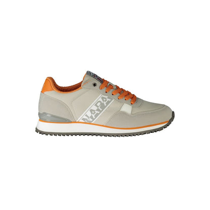 Napapijri Gray Polyester Sneaker