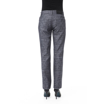 BYBLOS Black Viscose Women Pants