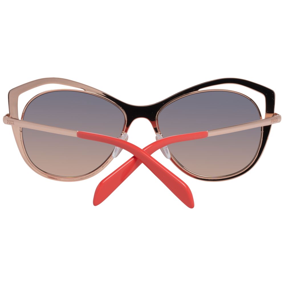 Emilio Pucci Rose Gold Women Sunglasses