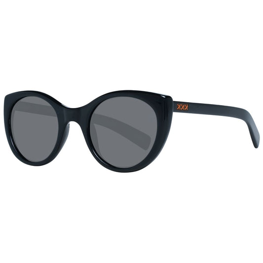 Ermenegildo Zegna Black Unisex Sunglasses