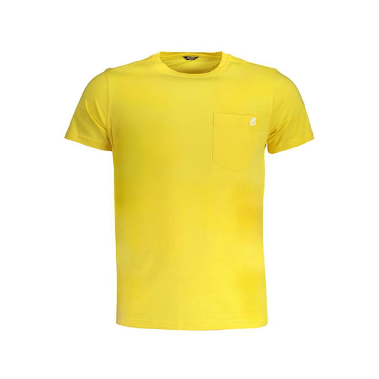 K-WAY Yellow Cotton T-Shirt