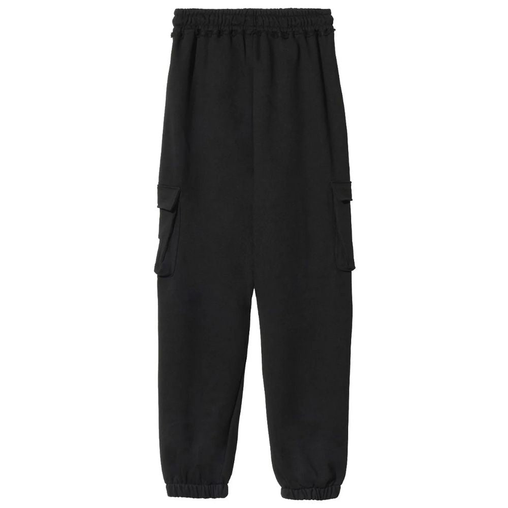 Comme Des Fuckdown Black Cotton Jeans & Pant