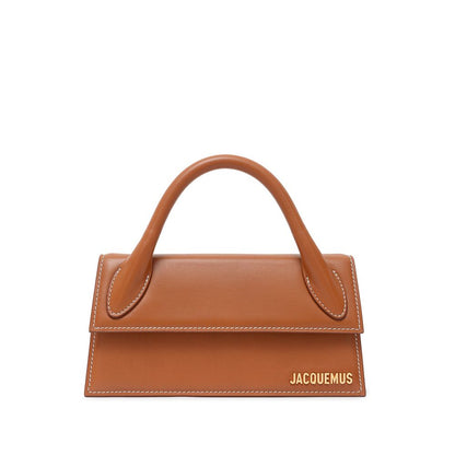 Jacquemus Brown Leather Handbag