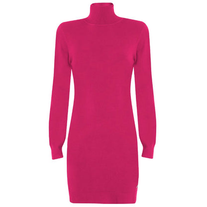 Yes Zee Fuchsia Viscose Dress