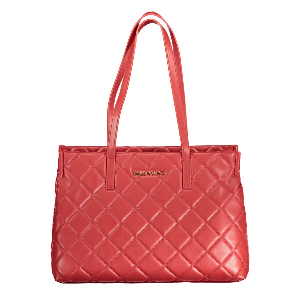 Valentino Bags Red Polyethylene Handbag