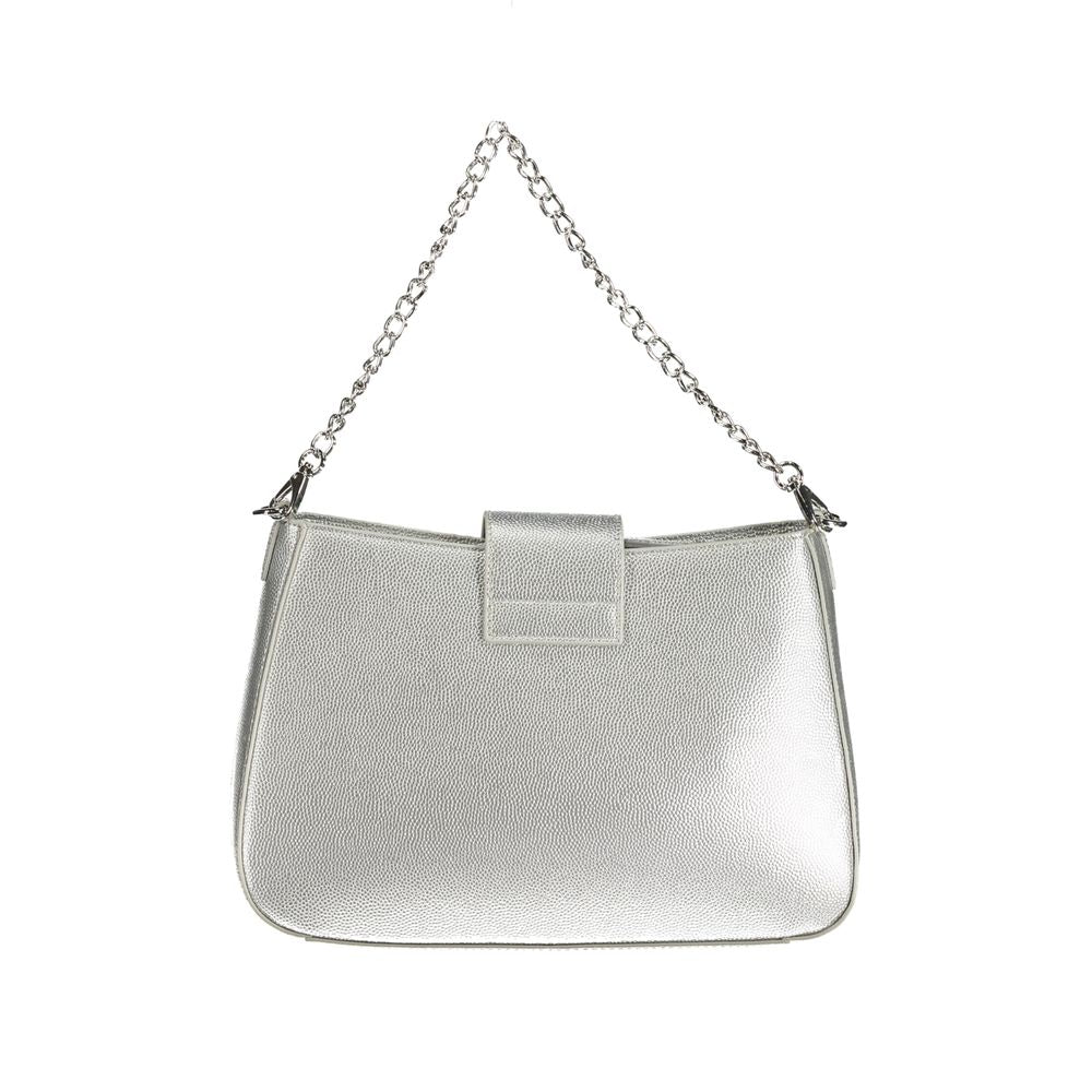 Valentino Bags Silver Polyethylene Handbag