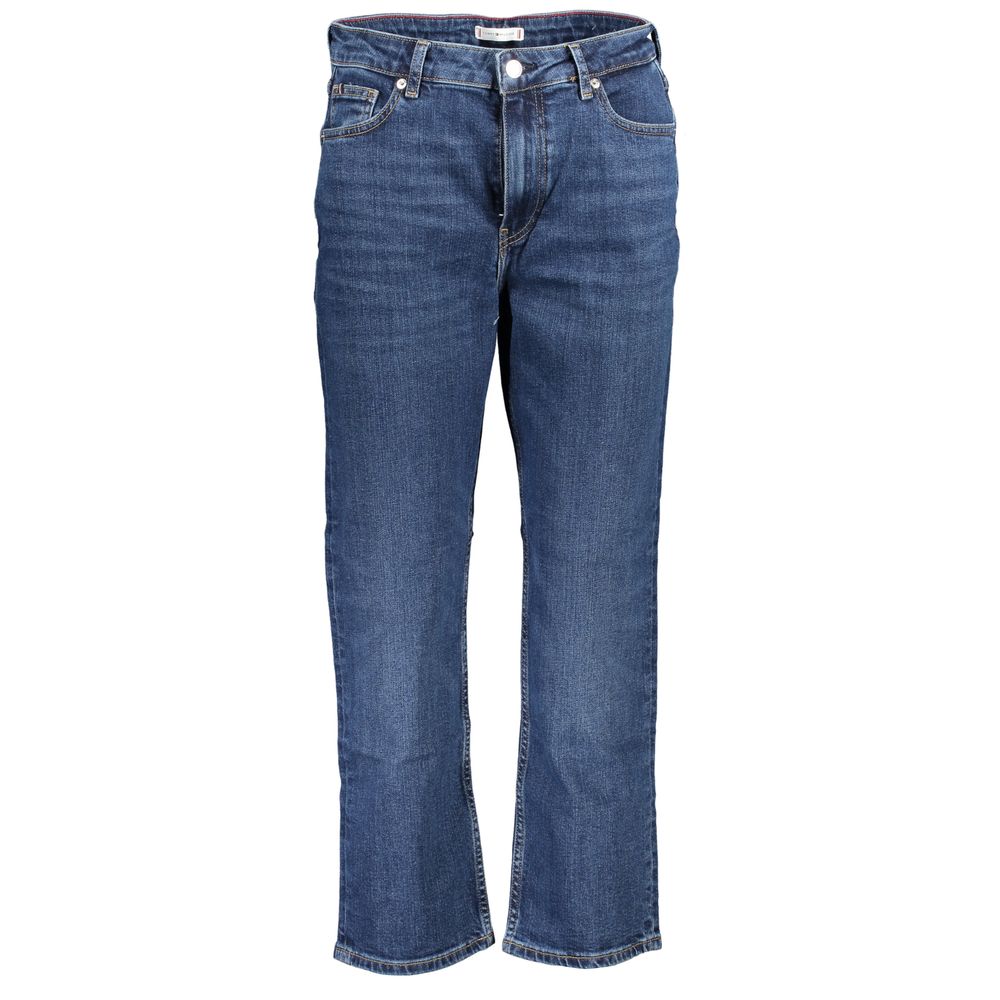 Tommy Hilfiger Blue Cotton Jeans & Pant