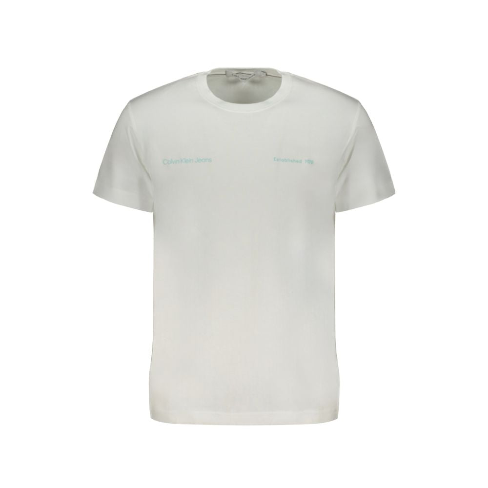 Calvin Klein White Cotton T-Shirt