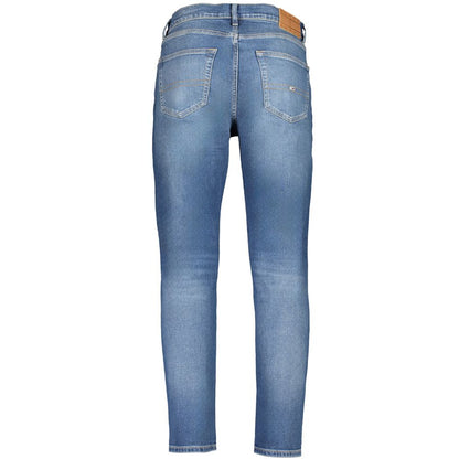 Tommy Hilfiger Blue Cotton Jeans & Pant