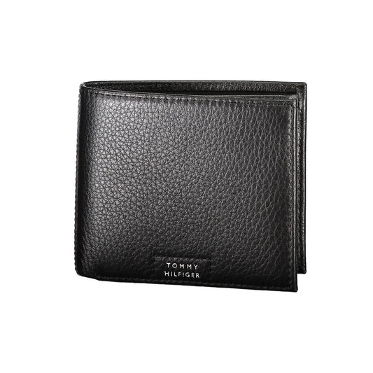 Tommy Hilfiger Black Leather Wallet