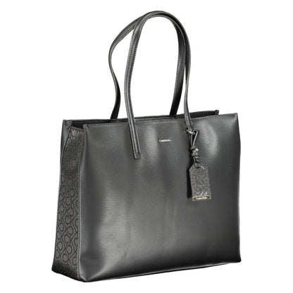 Calvin Klein Black Polyester Handbag