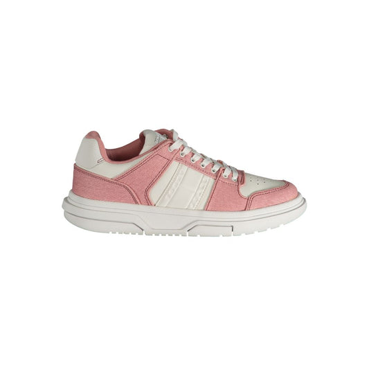 Tommy Hilfiger Pink Polyester Sneaker