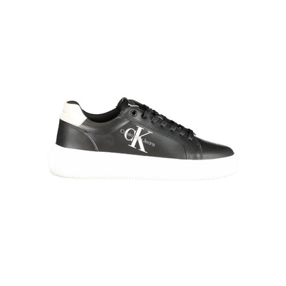 Calvin Klein Black Polyester Sneaker