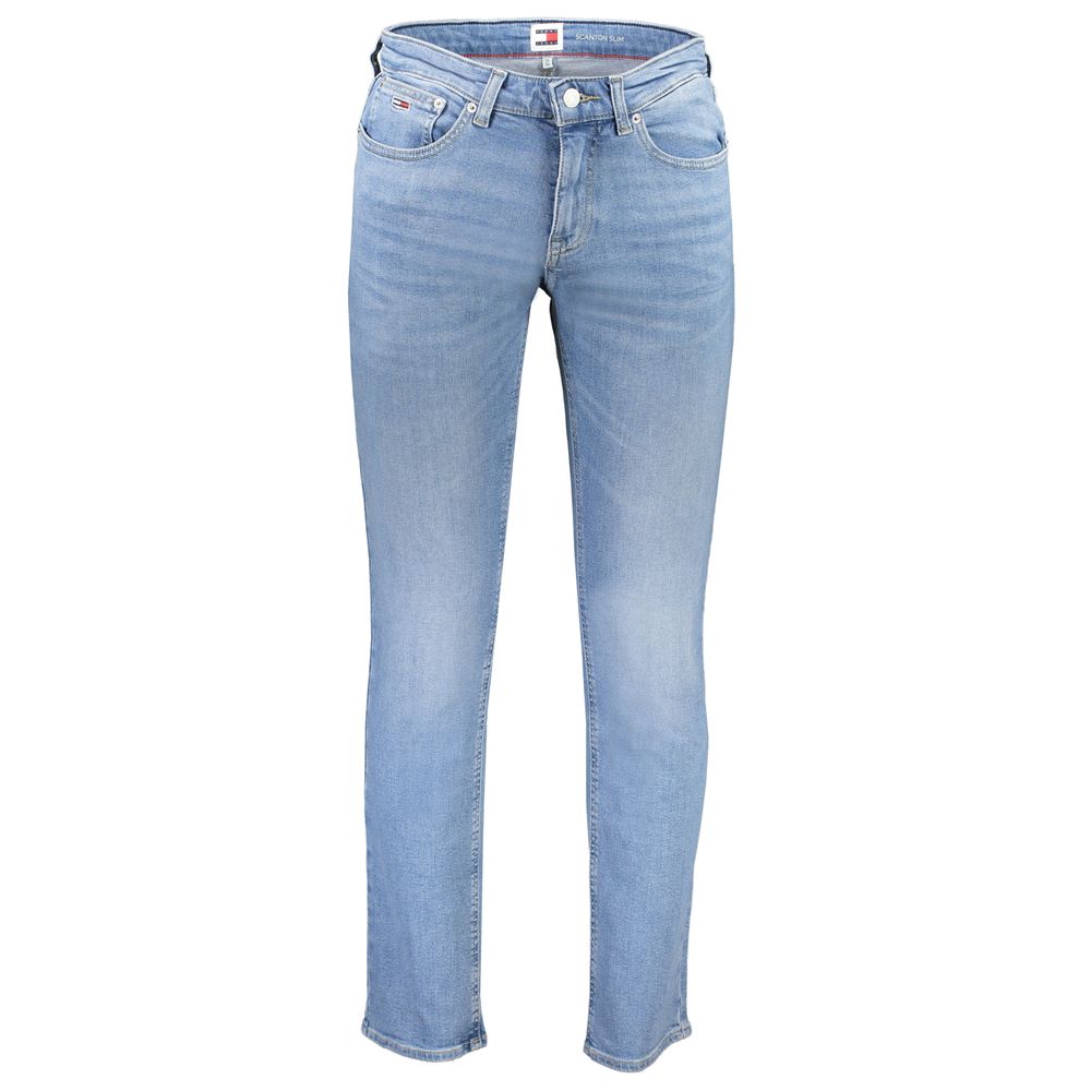 Tommy Hilfiger Light Blue Cotton Jeans & Pant