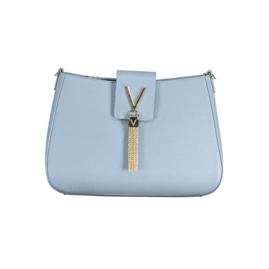 Valentino Bags Light Blue Polyethylene Handbag