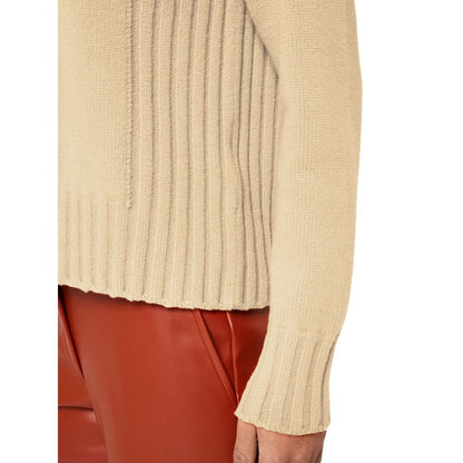 Alpha Studio Beige Cashmere Sweater