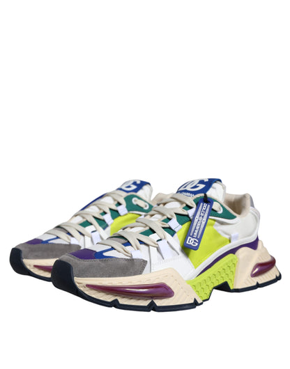 Dolce & Gabbana Multicolor Airmaster Low Top Sneakers Shoes