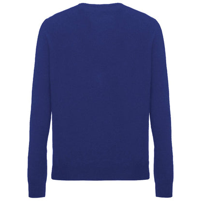 Malo Blue Wool Sweater