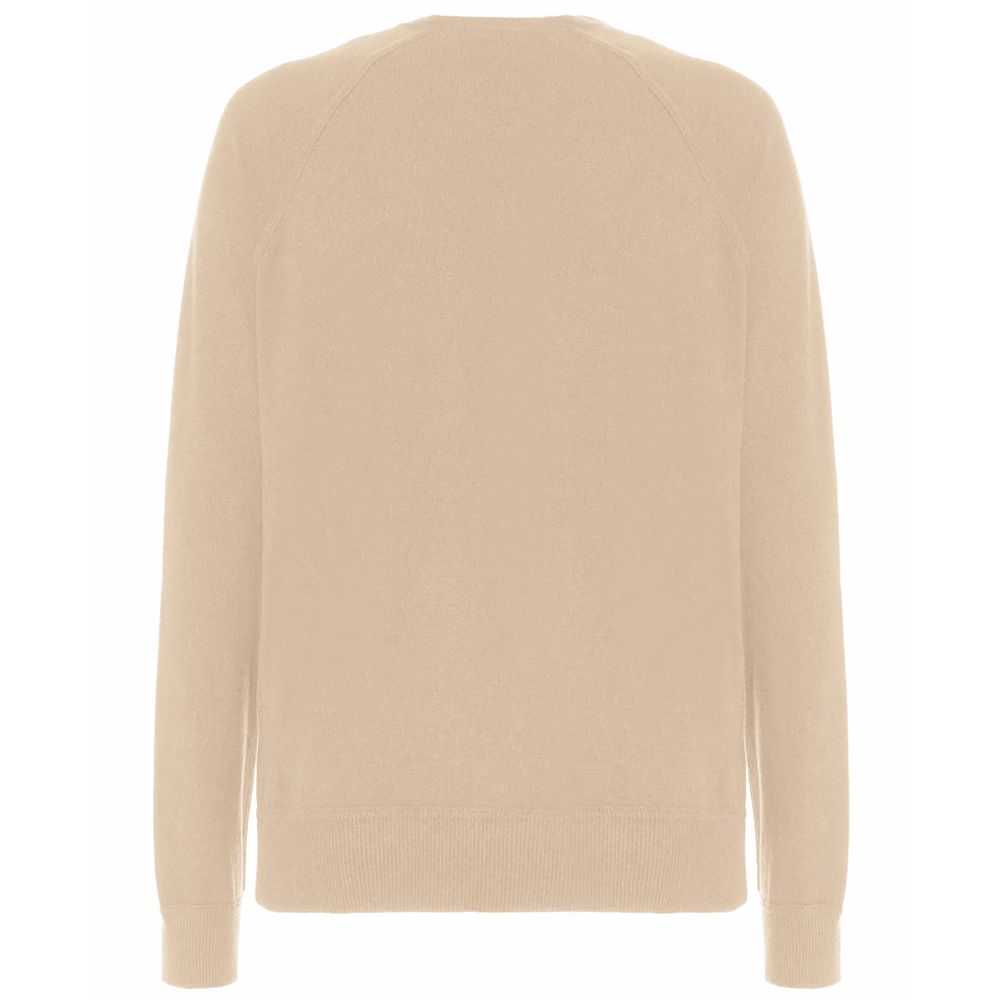 Malo Beige Wool Sweater