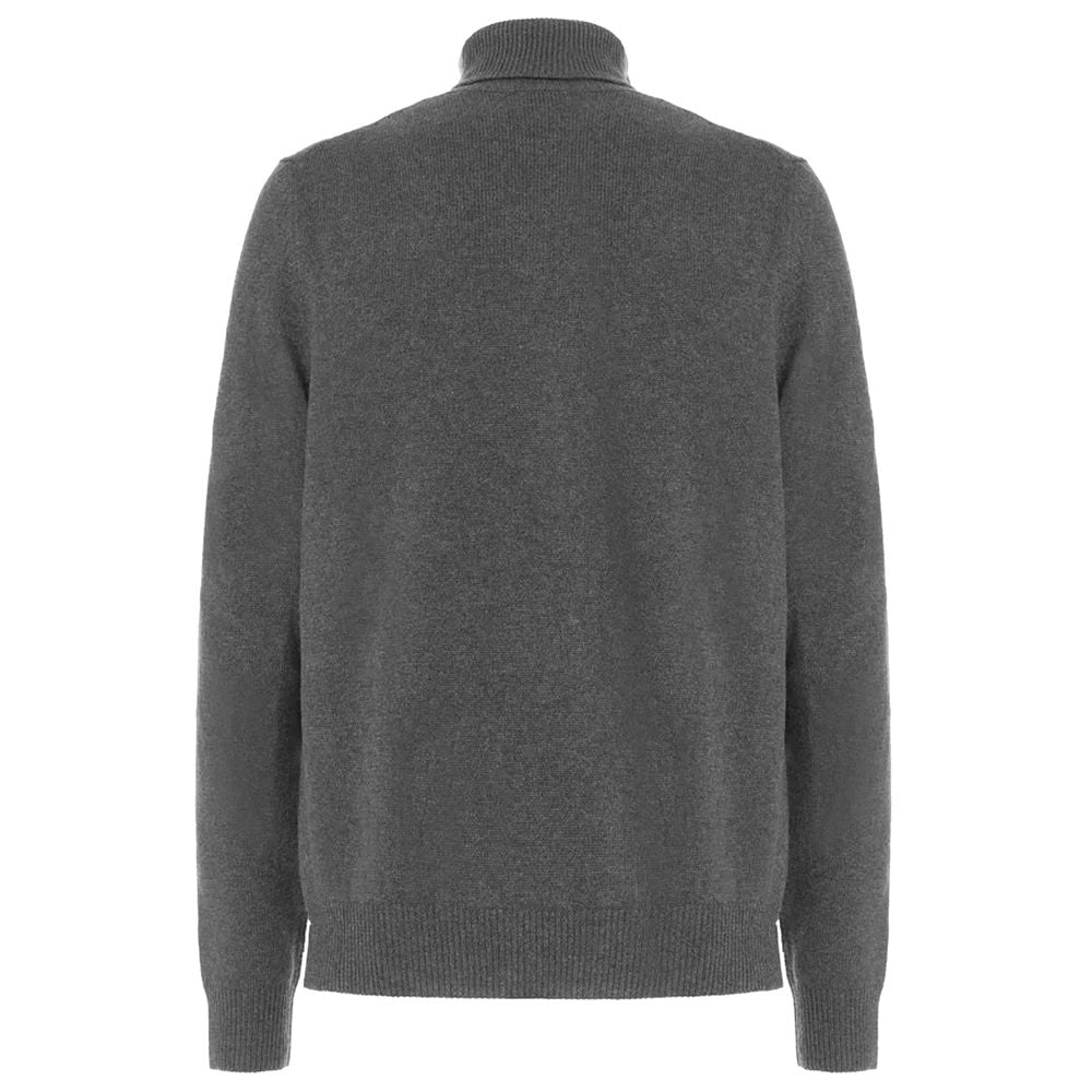 Malo Gray Wool Sweater