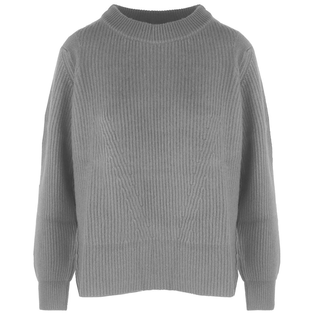 Malo Gray Cashmere Sweater