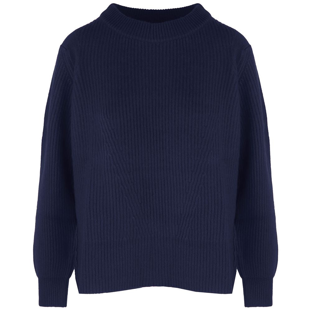 Malo Blue Cashmere Sweater