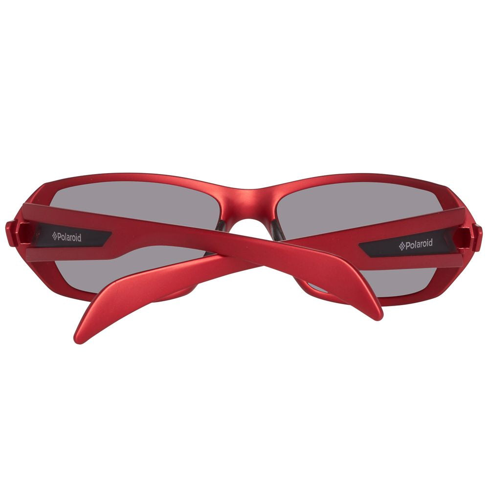 Polaroid Red Acetate Sunglasses