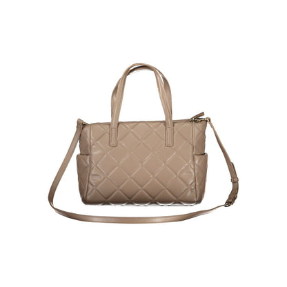 Valentino Bags Brown Polyethylene Handbag