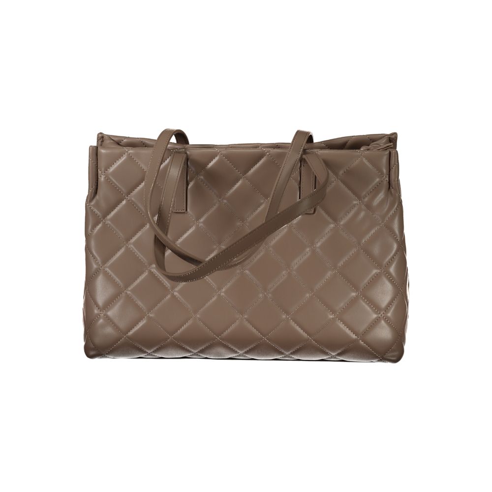 Valentino Bags Brown Polyethylene Handbag