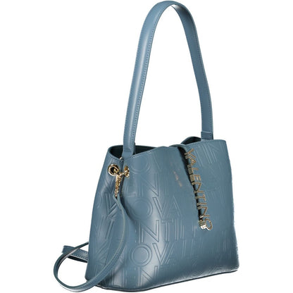 Valentino Bags Light Blue Polyethylene Handbag