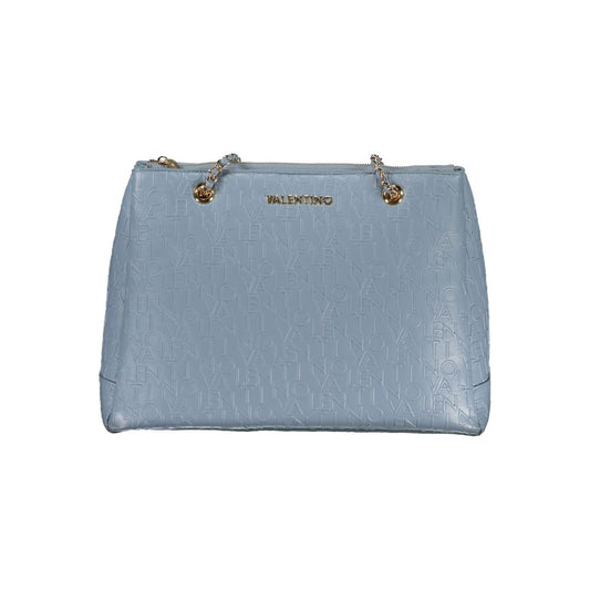 Valentino Bags Light Blue Polyethylene Handbag