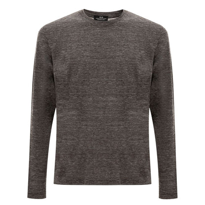 Corneliani Gray Wool T-Shirt