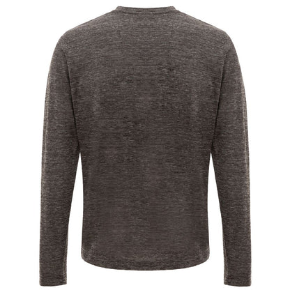 Corneliani Gray Wool T-Shirt