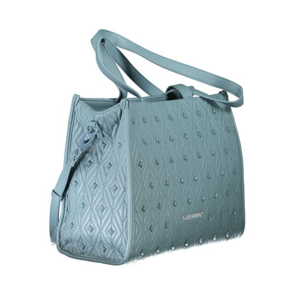 Valentino Bags Light Blue Polyester Handbag