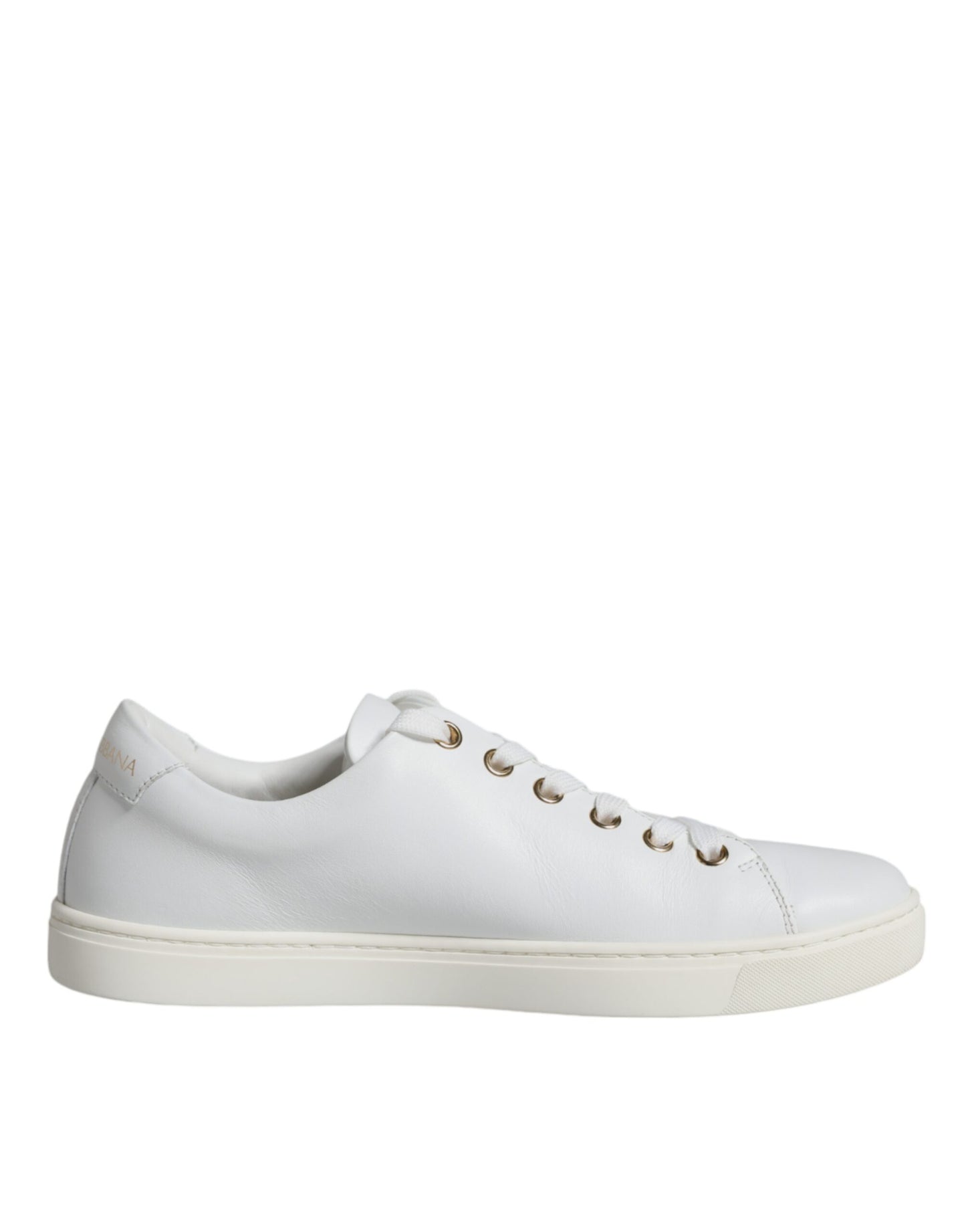 Dolce & Gabbana White Portofino Sacred Heart Sneakers Shoes