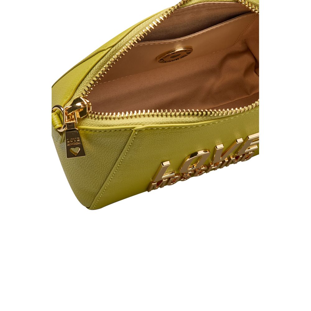 Love Moschino Yellow Polyethylene Crossbody Bag