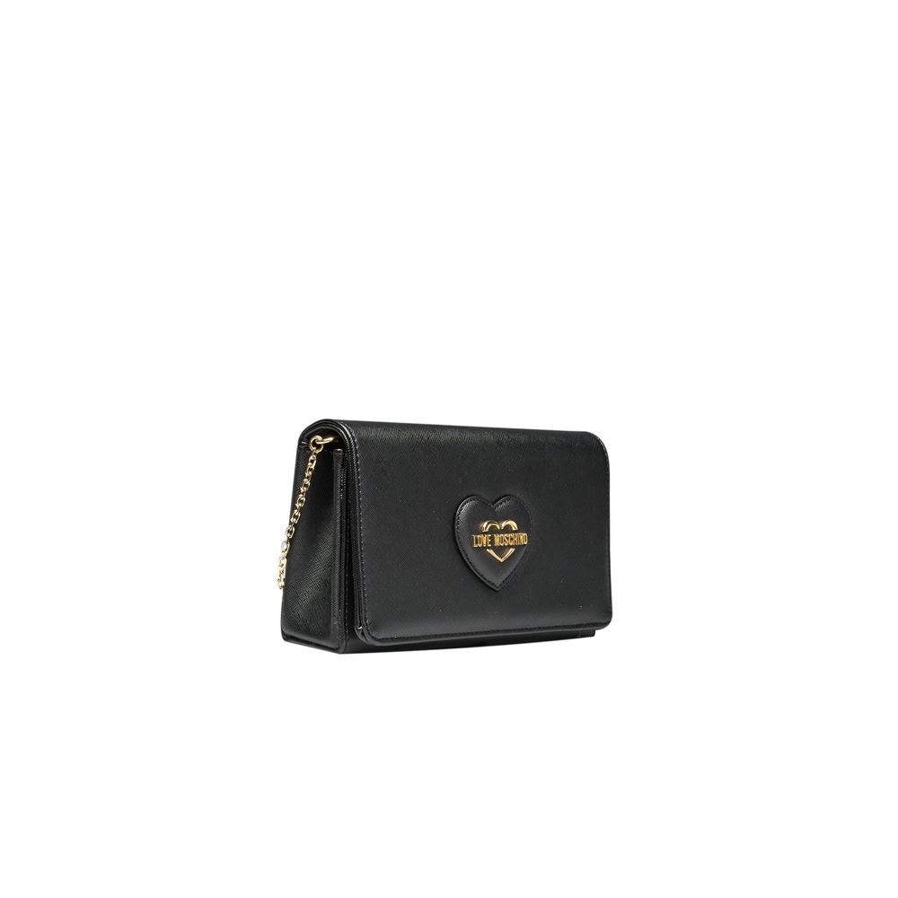 Love Moschino Black Polyethylene Crossbody Bag