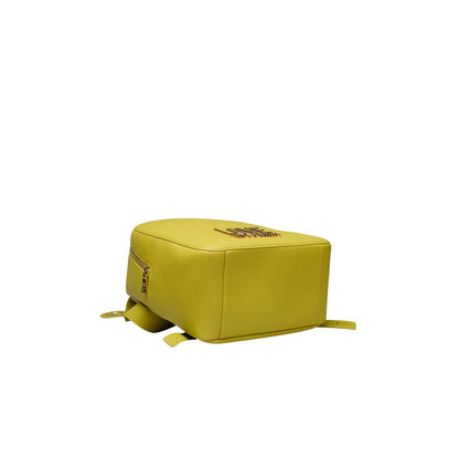 Love Moschino Yellow Polyethylene Backpack