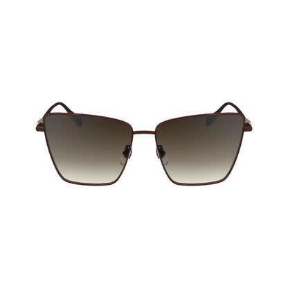 Longchamp Red Metal Sunglasses