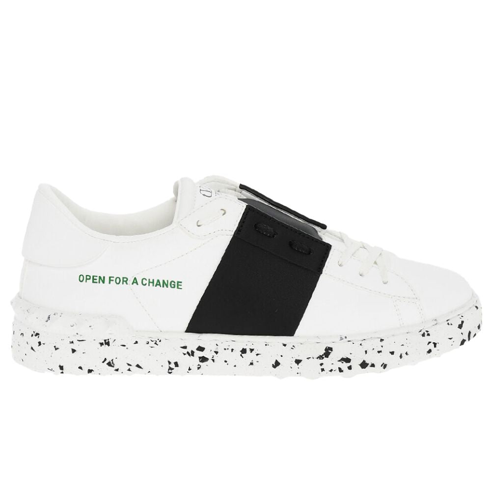 Valentino White Leather Di Calfskin Sneaker