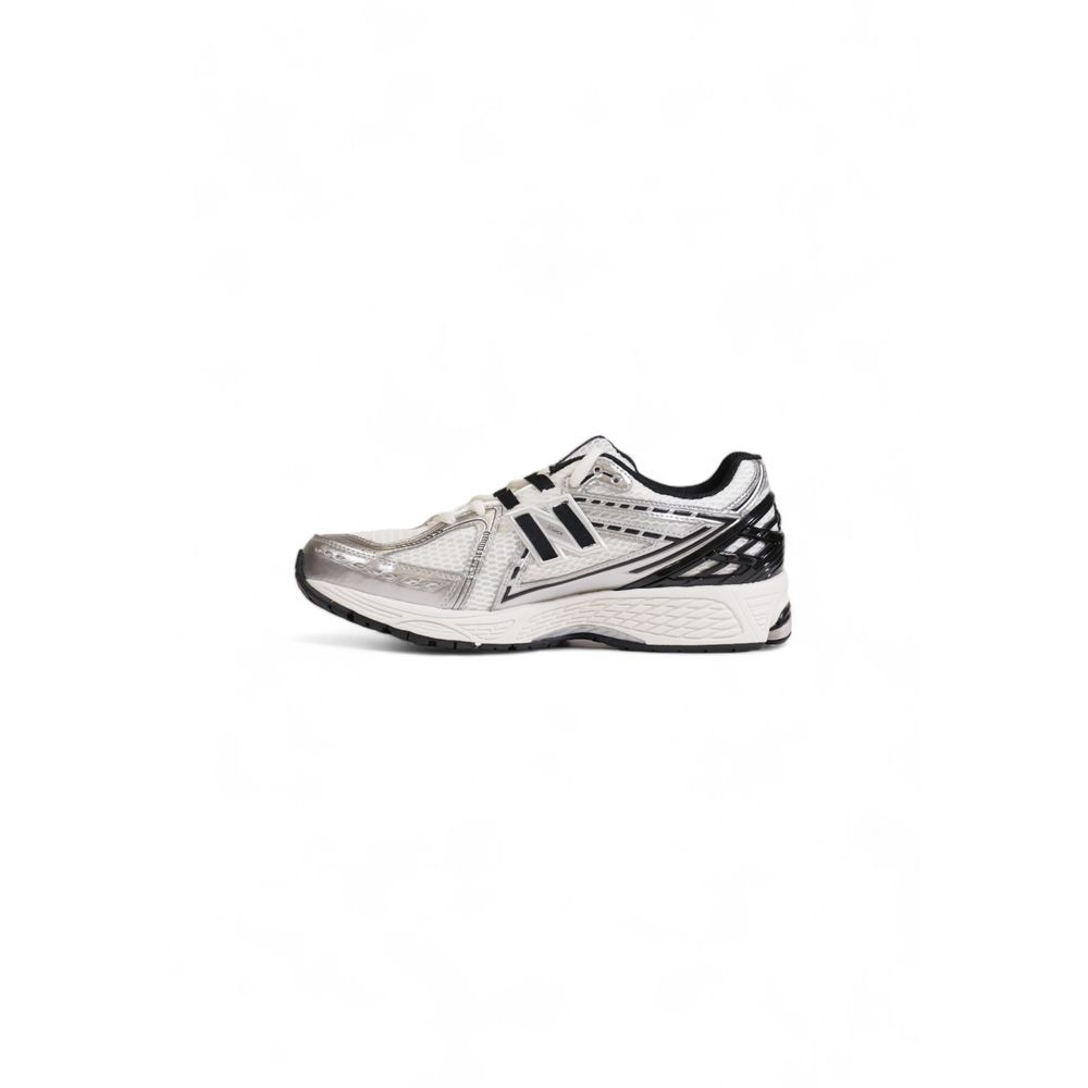 New Balance Black And White Leather Sneaker