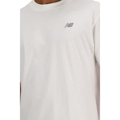 New Balance White Cotton T-Shirt