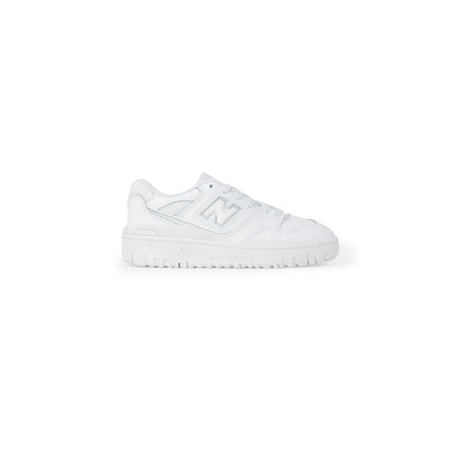 New Balance White Synthetic Material Sneaker